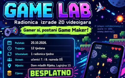 GAME LAB – Gamer si, postani Game Maker!